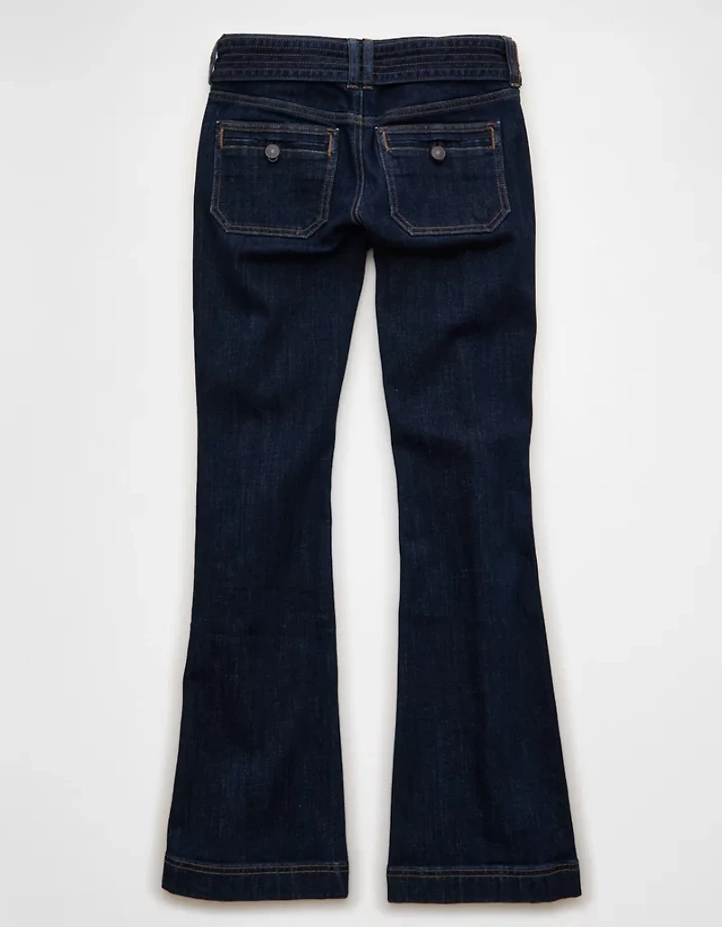 AE Stretch Super Low-Rise Kick Bootcut Jean