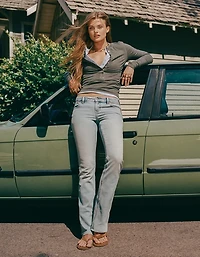 AE Super Low-Rise Kick Boot Jean
