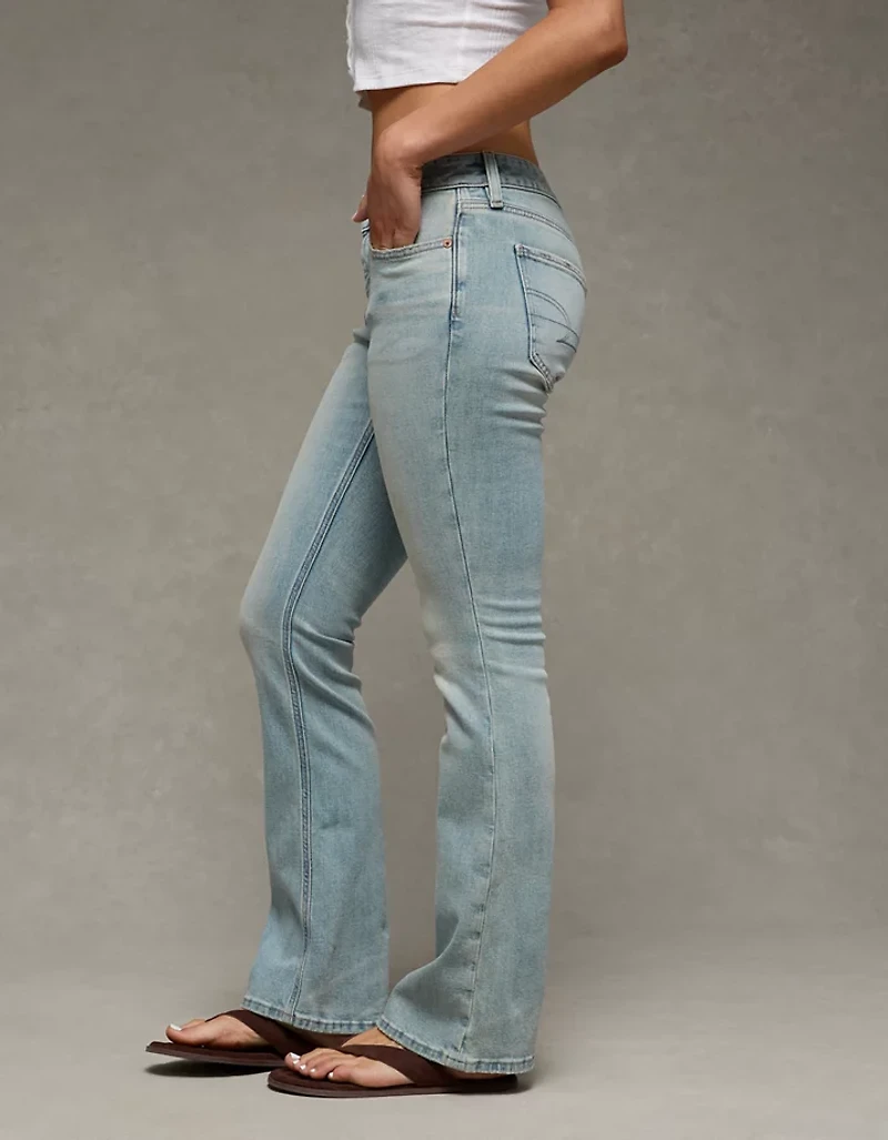 AE Stretch Super Low-Rise Kick Bootcut Jean