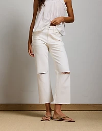 AE77 Premium Bootcut Crop Jean