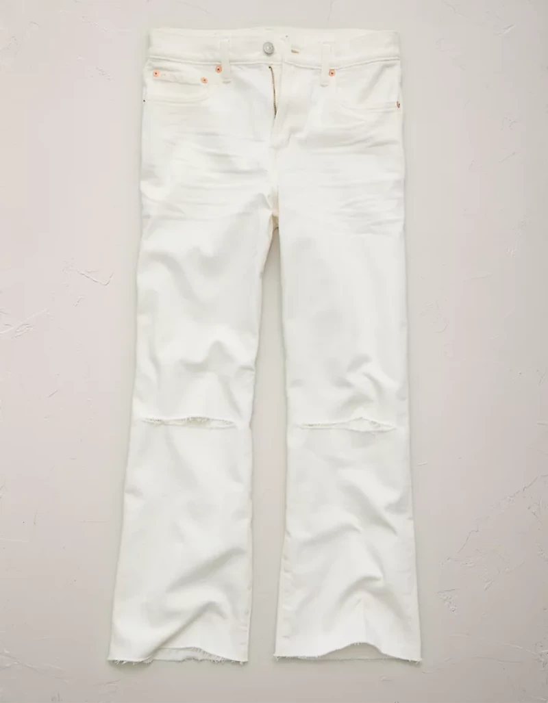 AE77 Premium Bootcut Crop Jean