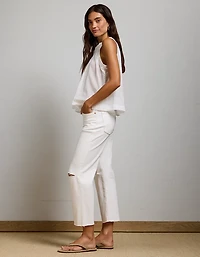 AE77 Premium Bootcut Crop Jean