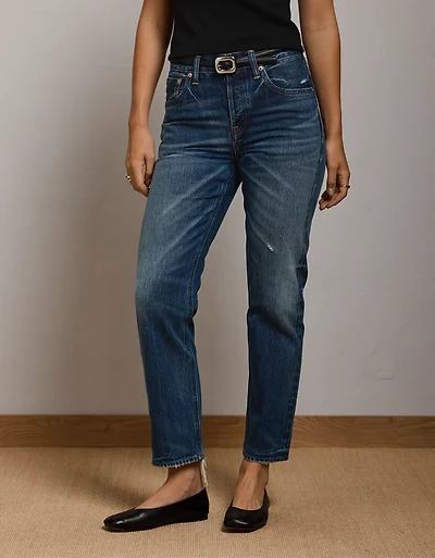 AE77 Premium Straight Ankle Jean