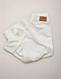 AE77 Premium Wide Crop Cuff Jean