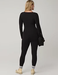 OFFLINE By Aerie Real Me XTRA Long Sleeve Legging Jumpsuit