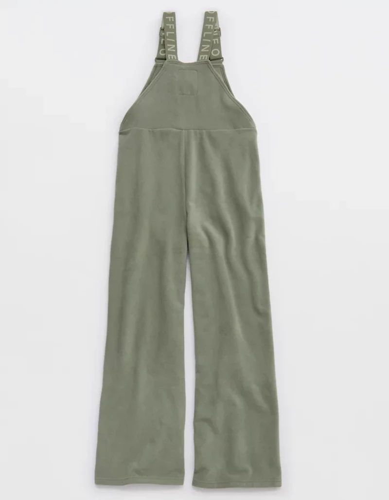 OFFLINE By Aerie Polar Fleece Overalls
