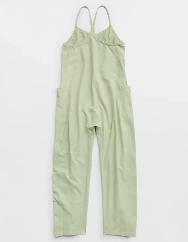 OFFLINE By Aerie OG Cotton Racerback Jumpsuit