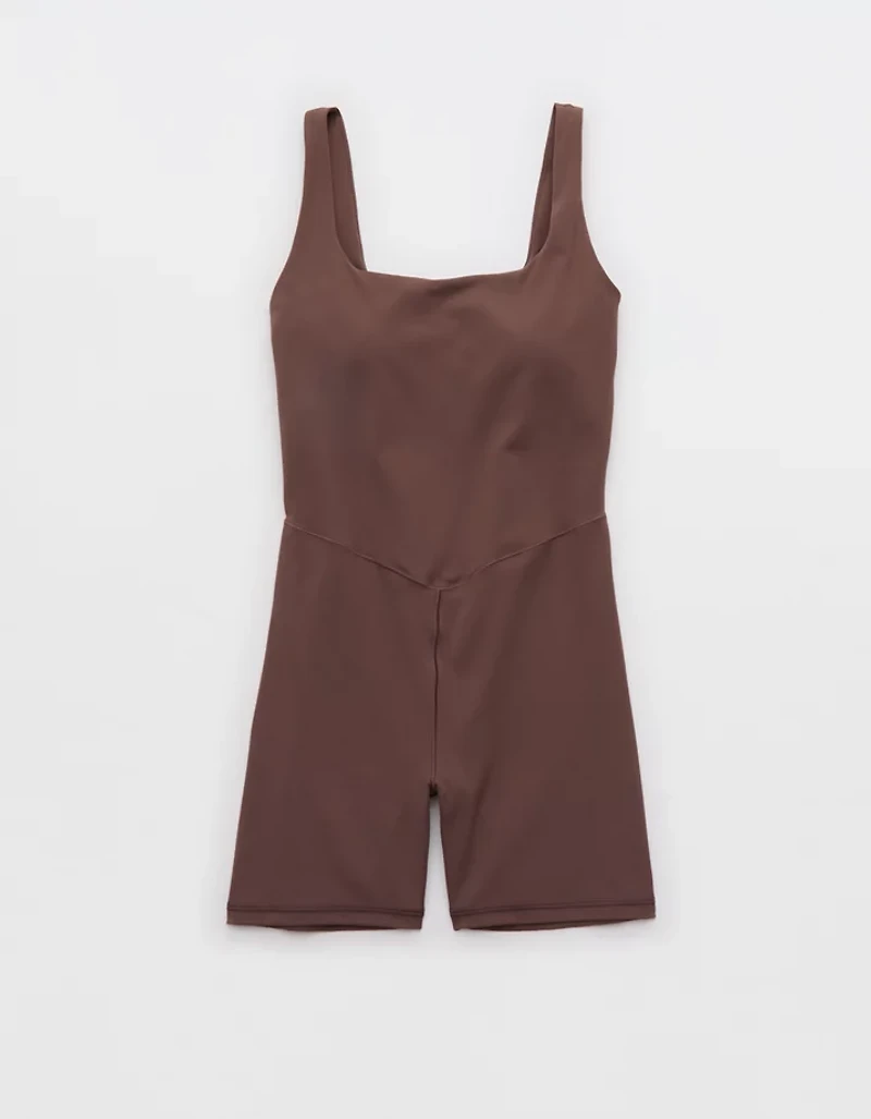 OFFLINE By Aerie Real Me XTRA Square Neck Romper