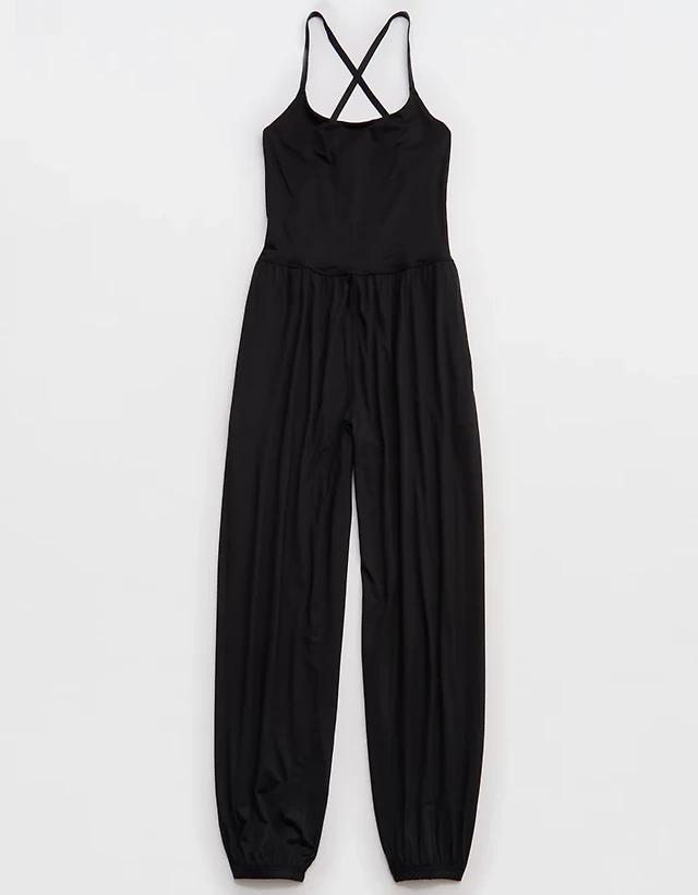 OFFLINE By Aerie The Hugger Go With Flow Jogger Jumpsuit