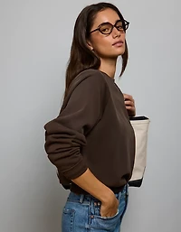 AE77 Lightweight Terry Fleece Raglan Sweatshirt