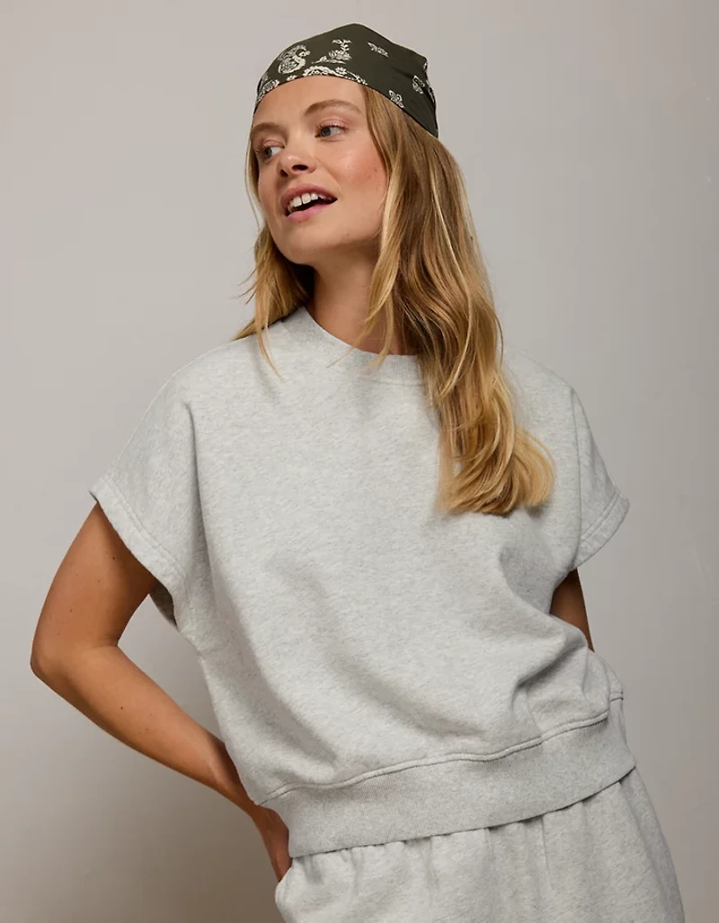 AE77 Muscle-Sleeve Sweatshirt