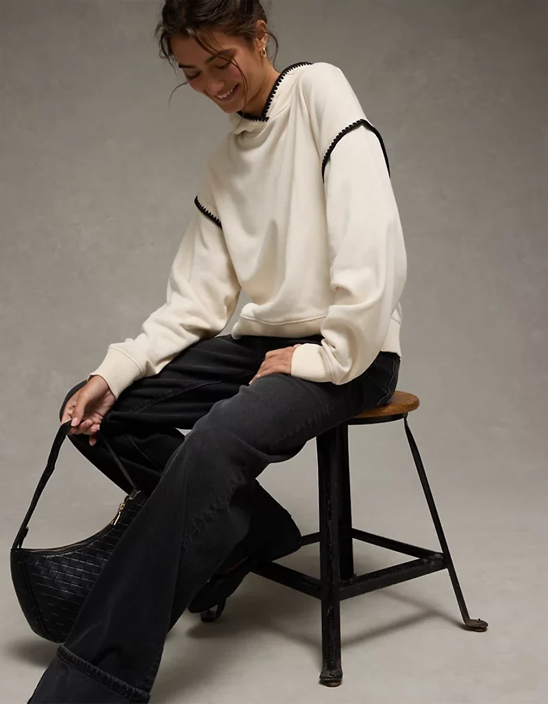 AE Contrast Stitch Hoodie