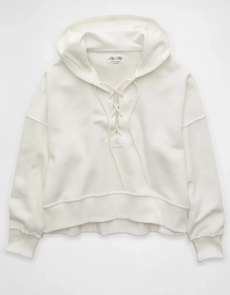 Chandail à capuchon lacé Gros câlin AE