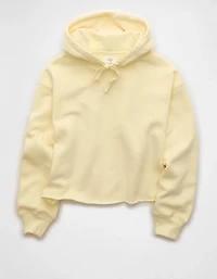AE Everyday Luxe Cut-Off Hoodie