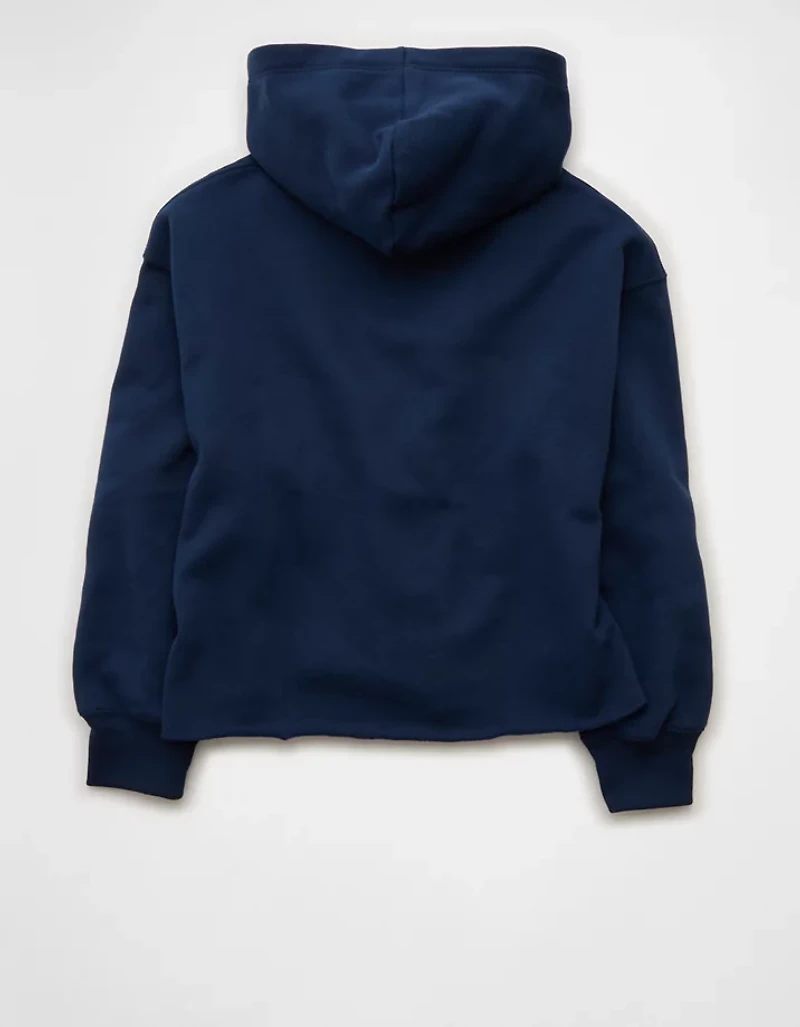 AE Everyday Luxe Cut-Off Hoodie