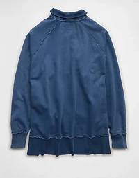 Chandail en molleton henley Big Hug AE