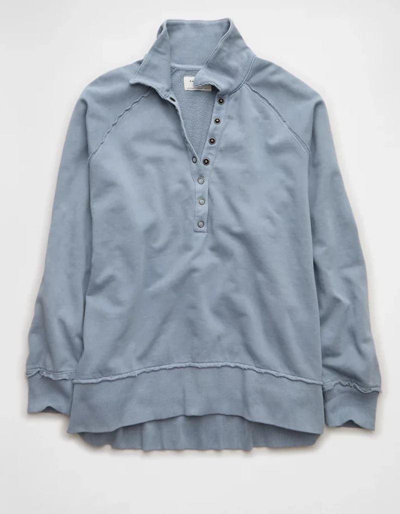 AE Big Hug Henley Sweatshirt