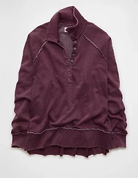 AE Big Hug Henley Sweatshirt