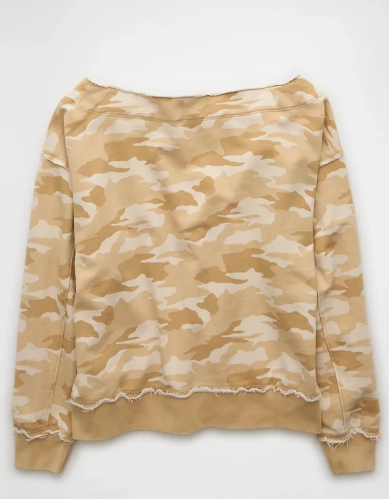 AE Off The Shoulder Sweatshirt