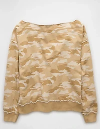 AE Off The Shoulder Sweatshirt