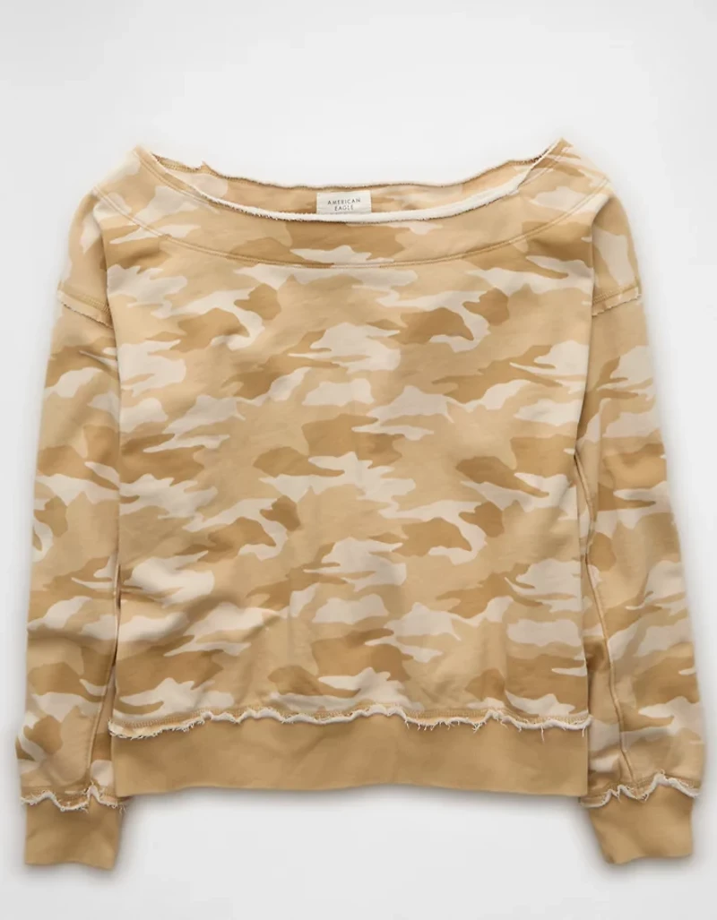 AE Off The Shoulder Sweatshirt