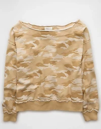 AE Off The Shoulder Sweatshirt