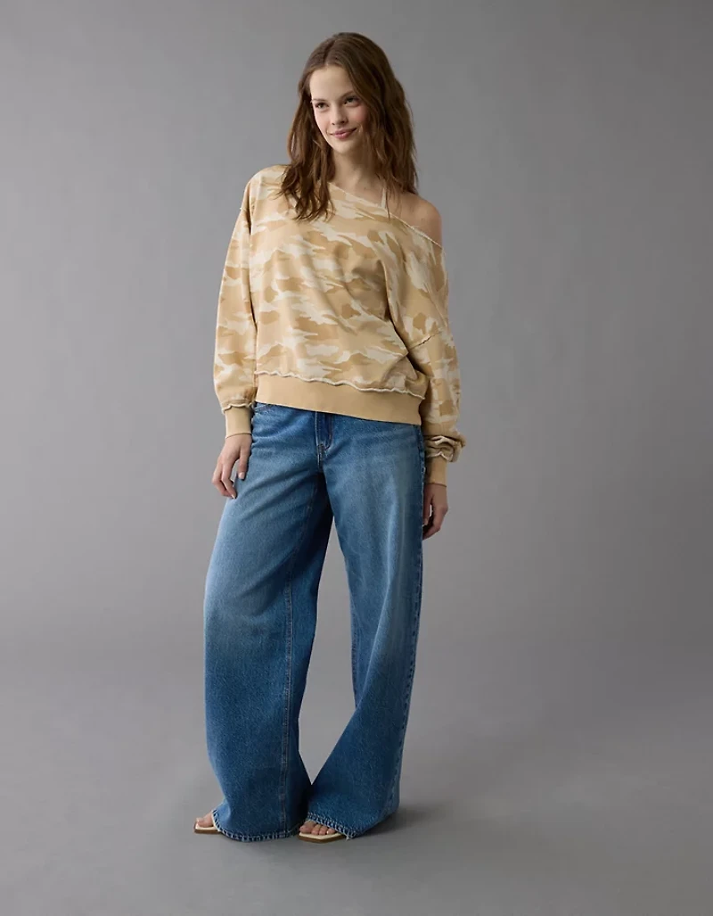 AE Off The Shoulder Sweatshirt