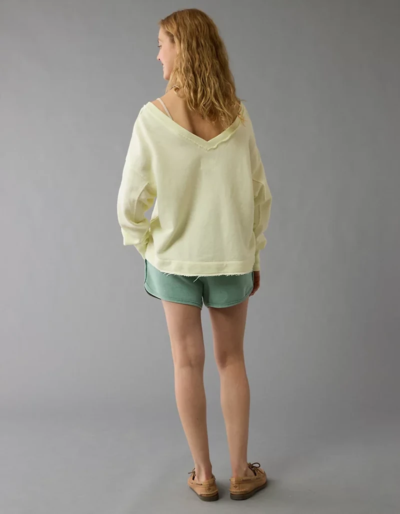 AE Saltwash Double V-Neck Sweatshirt