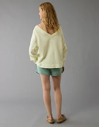 AE Saltwash Double V-Neck Sweatshirt