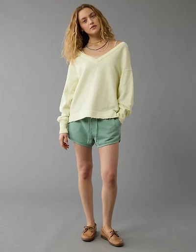 AE Saltwash Double V-Neck Sweatshirt