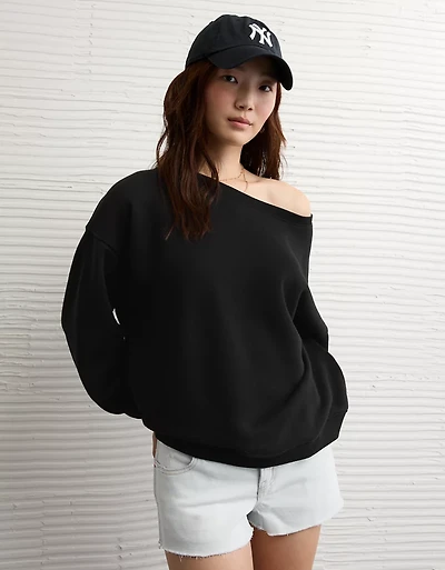 AE Off The Shoulder Sweatshirt