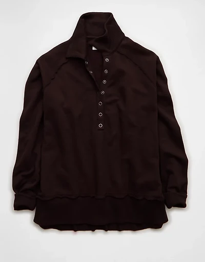 AE Big Hug Henley Sweatshirt
