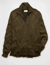 AE Big Hug Henley Sweatshirt