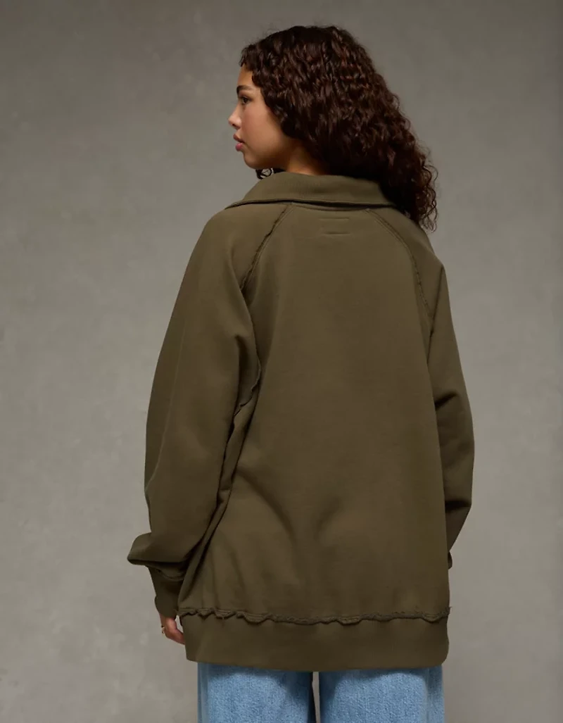 AE Big Hug Henley Sweatshirt