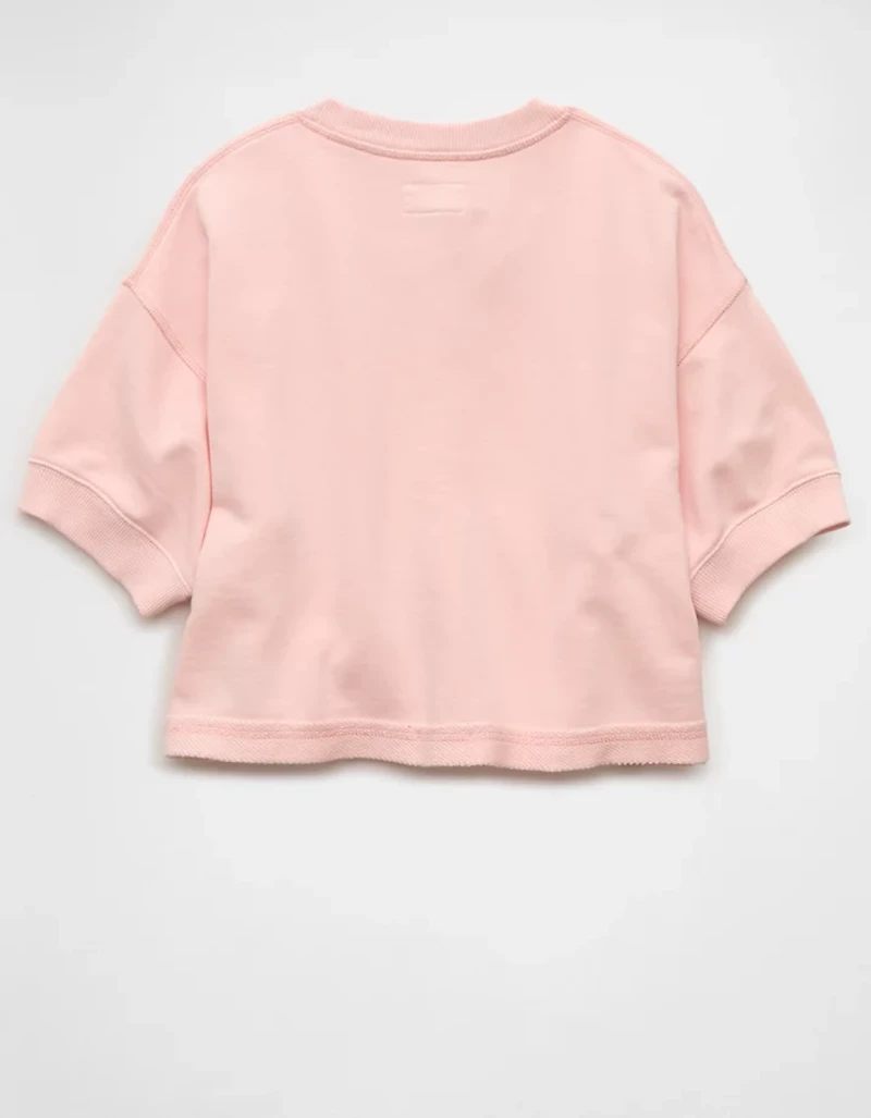 AE Saturday Fleece Button-Up Cardigan