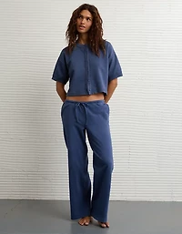 AE Saturday Fleece Button-Up Cardigan