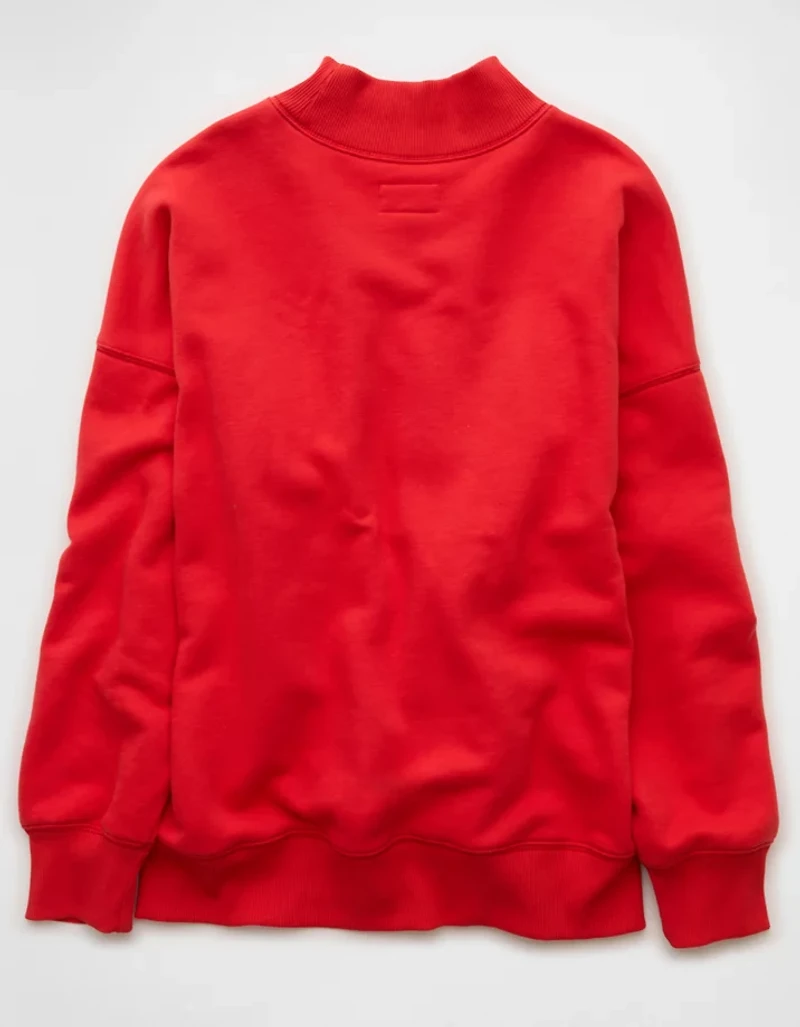 AE Everyday Luxe Mock Neck Sweatshirt