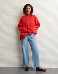 AE Everyday Luxe Mock Neck Sweatshirt