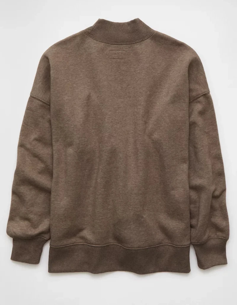 AE Everyday Luxe Mock Neck Sweatshirt