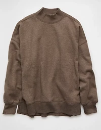 AE Everyday Luxe Mock Neck Sweatshirt