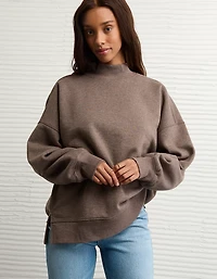 AE Everyday Luxe Mock Neck Sweatshirt