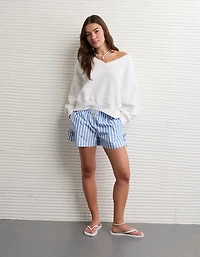 AE Cropped V-Neck Sweatshirt