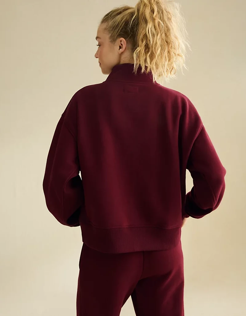 AE Everyday Luxe Quarter-Zip Sweatshirt