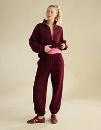AE Everyday Luxe Quarter-Zip Sweatshirt