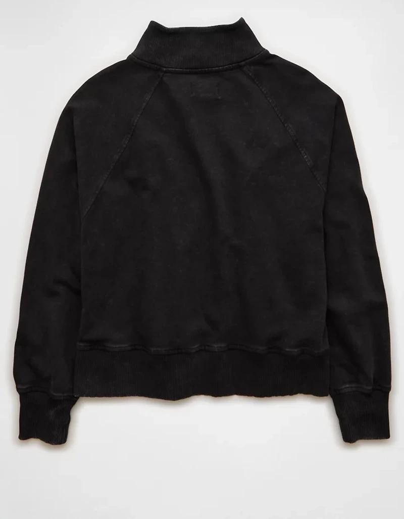 AE Big Hug Fleece Henley Sweatshirt