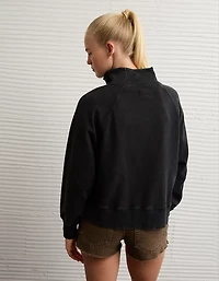 AE Big Hug Fleece Henley Sweatshirt