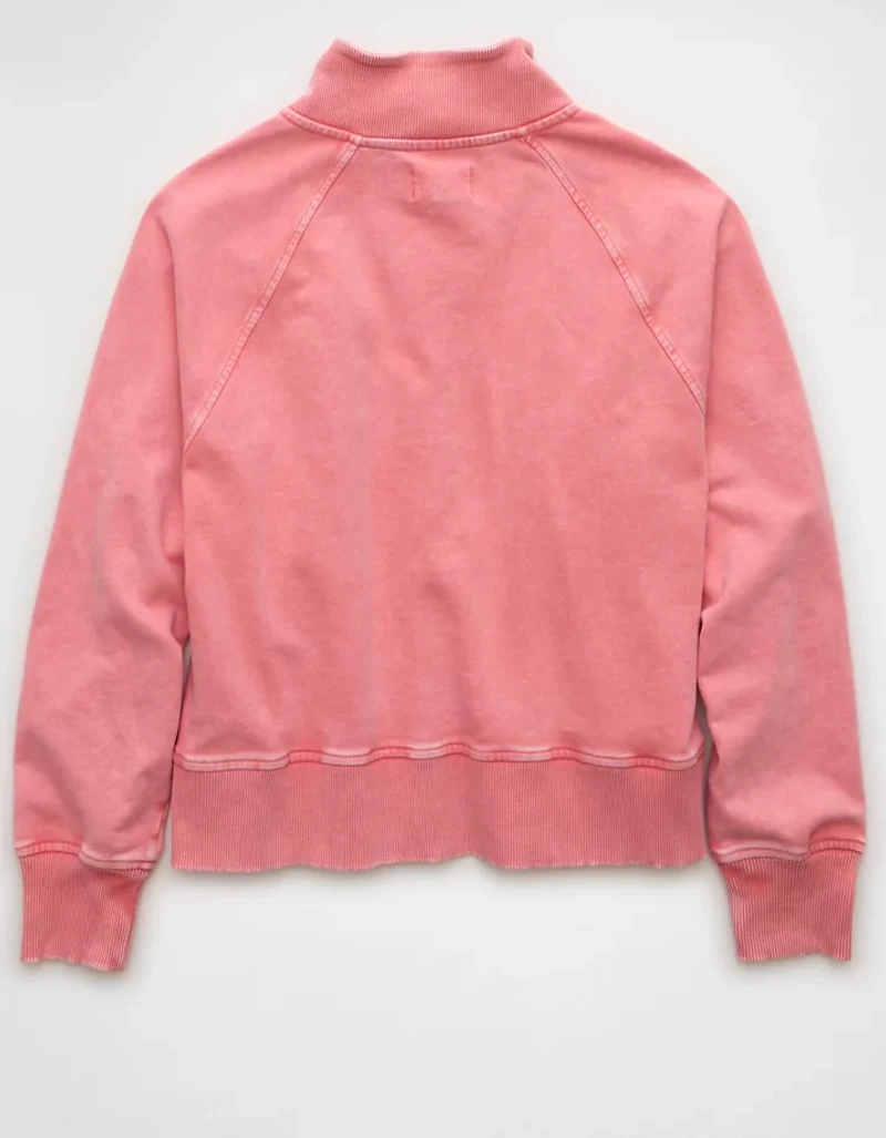 AE Big Hug Fleece Henley Sweatshirt