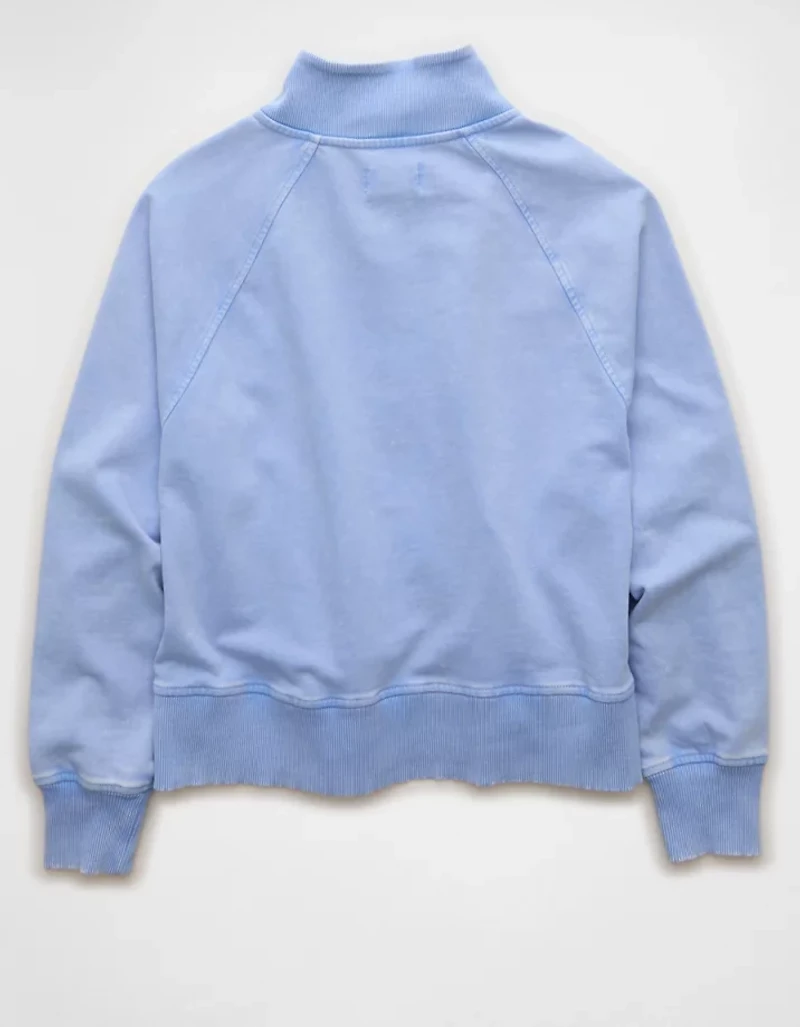 AE Big Hug Fleece Henley Sweatshirt