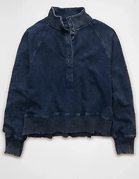 Chandail en molleton henley Gros câlin AE