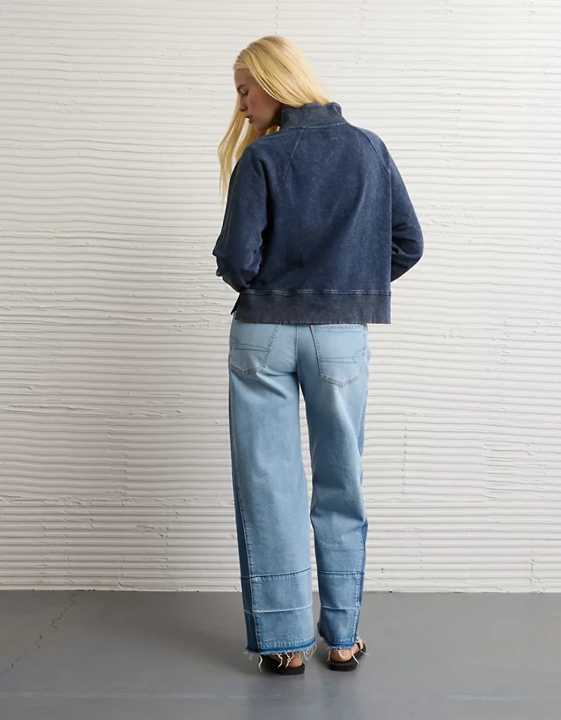 Chandail en molleton henley Gros câlin AE